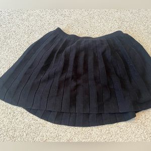 black skirt